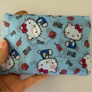 NEW Hello Kitty Blue Foldable Tote | Nylon | 15x20inches